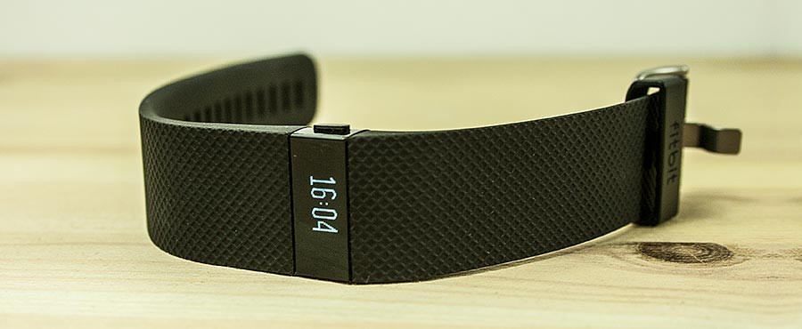 fitbit charge hr test head