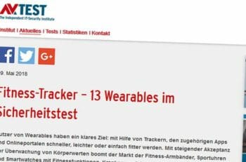 av-test datenschutz fitness-tracker 2018