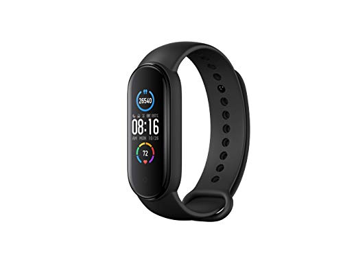 Xiaomi Mi Smart Band 5 Fitness & Aktivitätstracker mit 1,1 zoll Full AMOLED Touch Farb Display