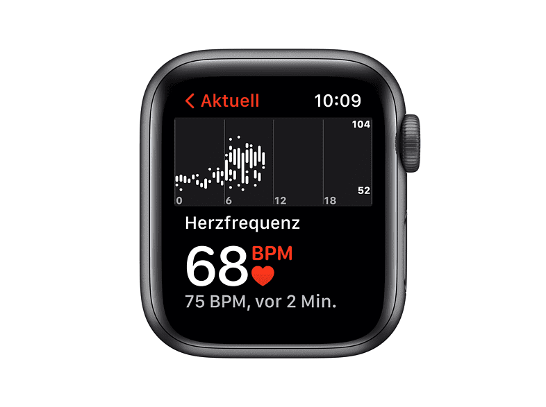 Apple Watch SE, 40mm - Mitternacht/Space Grau