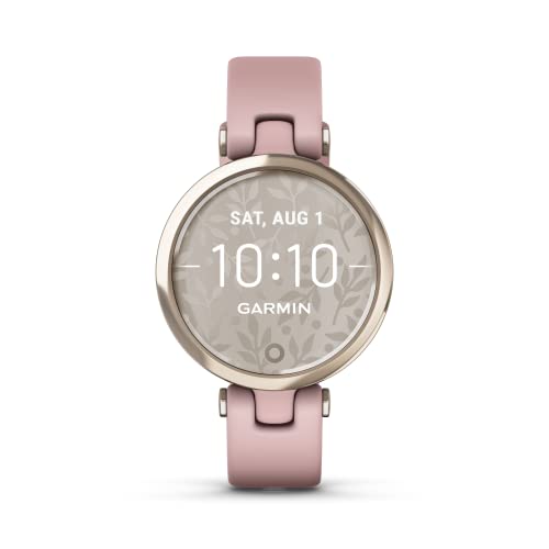 Garmin Lily – modische Damen-Smartwatch mit hochwertiger Aluminium-Lünette, Gesundheits- & Fitnessdaten für Frauen, 2,54 cm Touchdisplay, Smartphone Benachrichtigungen & bis zu 5 Tage Akkulaufzeit